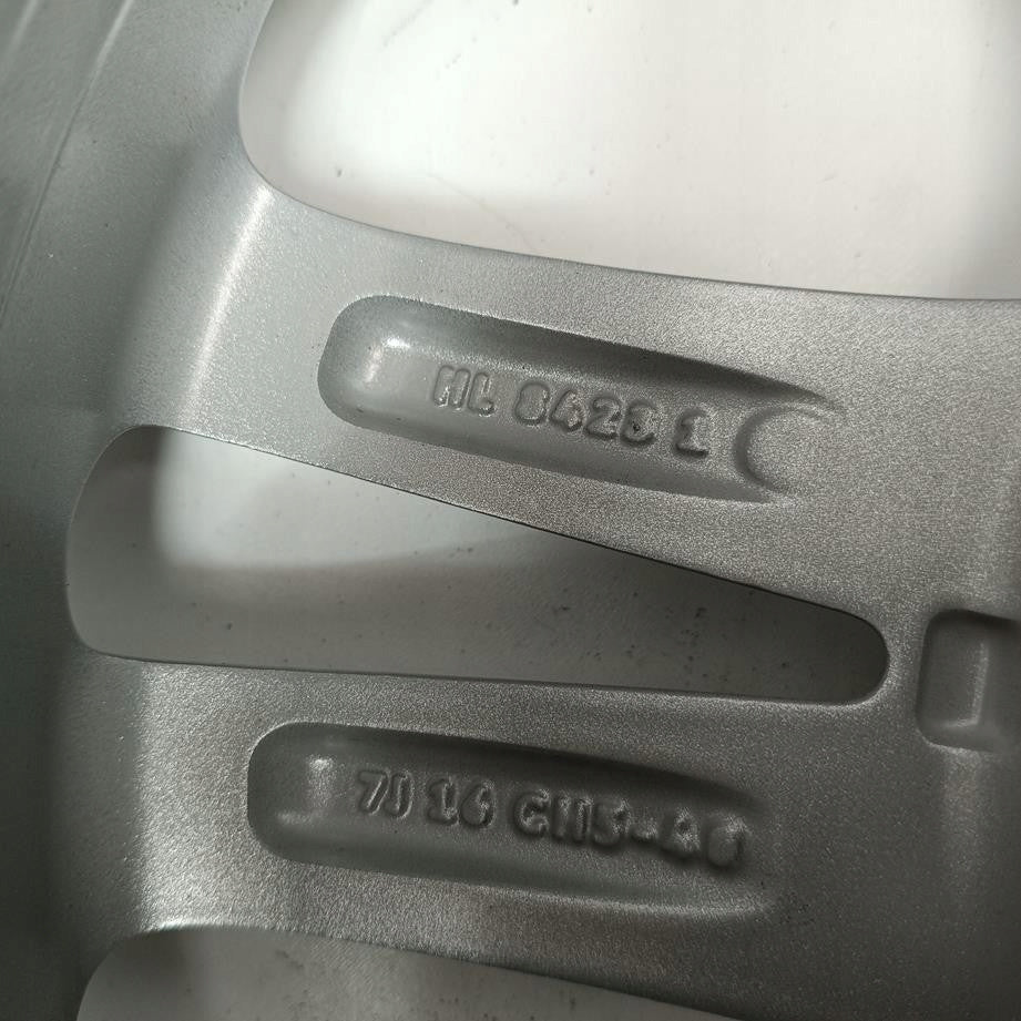 1x Alufelge 16 Zoll 7.0" 5x108 40ET Glanz Grau 9824436577 Peugeot Expert 308 FEL2695731080qy
