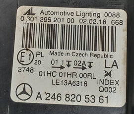 Frontscheinwerfer Mercedes-Benz W246 A2468205361 Links Scheinwerfer Headlight SCH2218117317dx