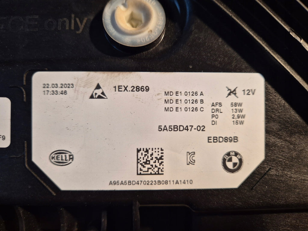 Frontscheinwerfer BMW X1 5A5BD47-02 Links Scheinwerfer Headlight SCH4167668005fk
