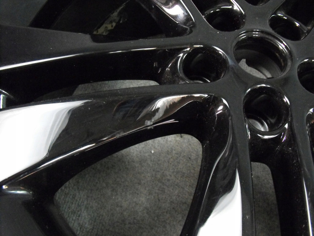 1x Alufelge 18 Zoll 7.5" 5x105 42ET Glanz Schwarz 0P045K4 Opel Astra J Rim Wheel