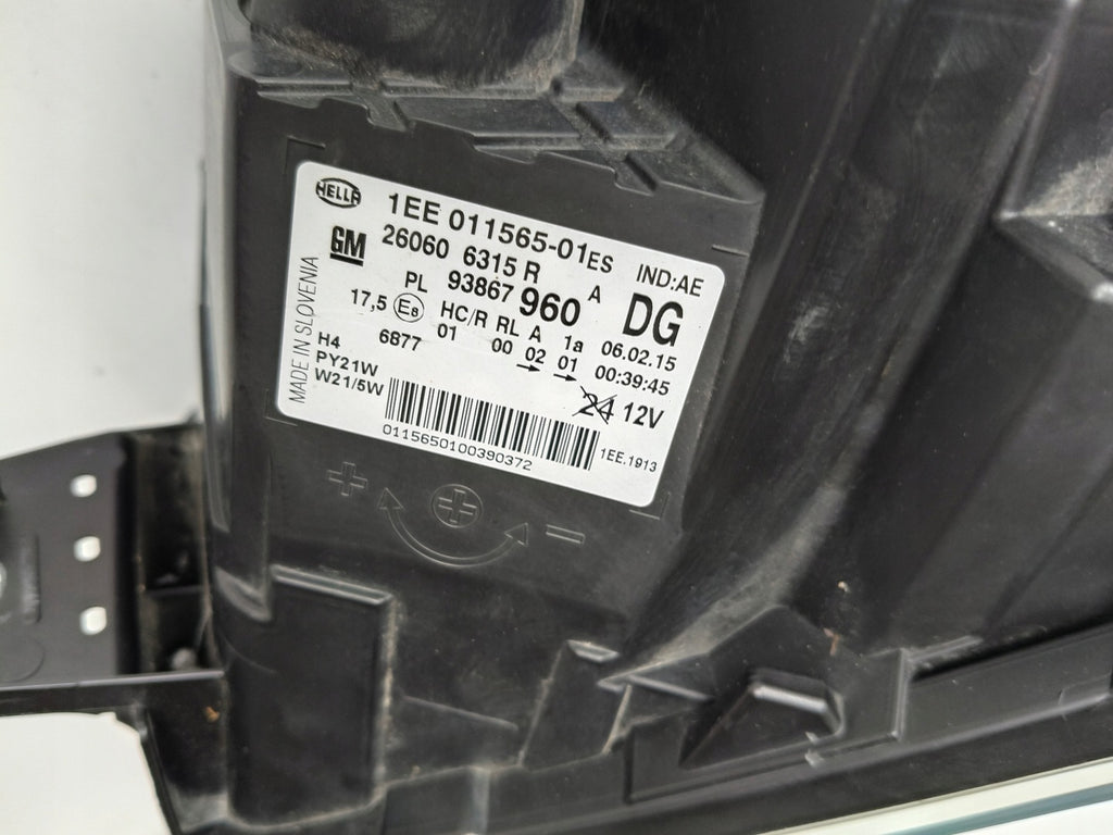 Frontscheinwerfer Opel Vivaro B 260606315R Links Scheinwerfer Headlight