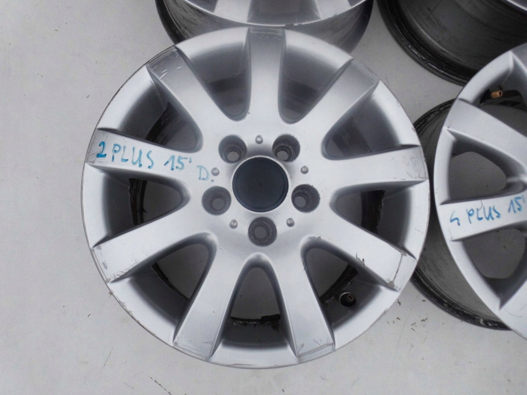 4x Alufelge 15 Zoll 6.5" 5x112 50ET 1K0601025A VW Caddy V Golf VI Touran FEL4887870164pk