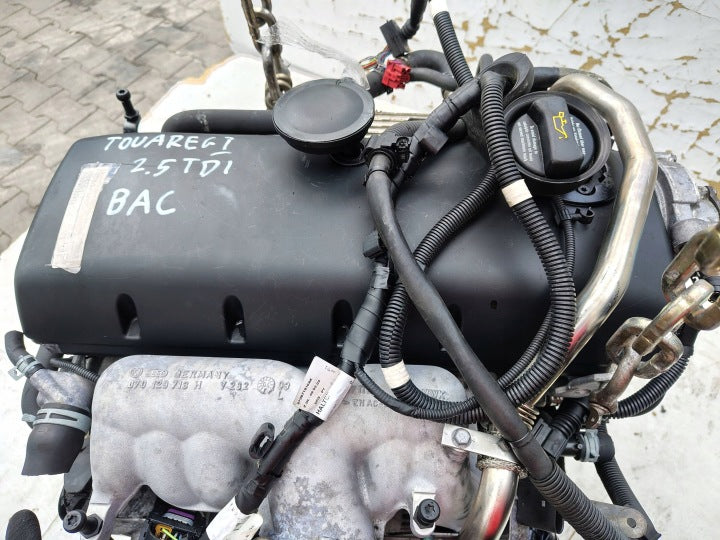 Motor VW Touareg BAC 2.5 TDI 174PS 128kW 119TKm 2006 Diesel Engine Komplett MOT9962581302oc