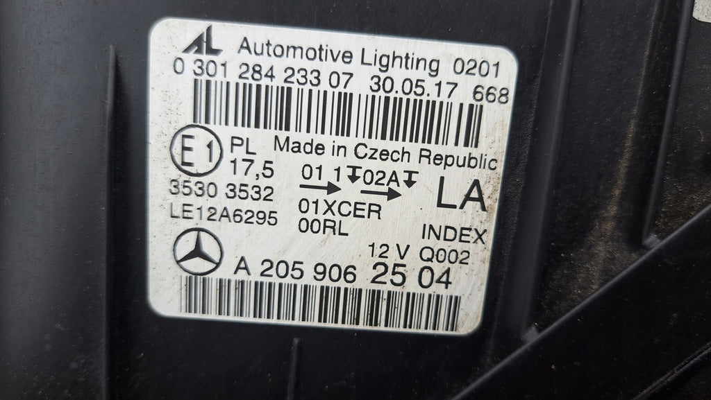 Frontscheinwerfer Mercedes-Benz W205 A2059062504 Full LED Links Headlight SCH9062421943ap