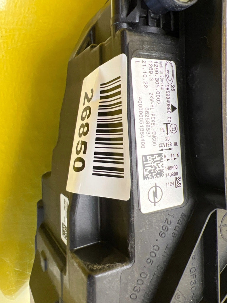Frontscheinwerfer Opel Astra L 9852849880 LED Links Scheinwerfer Headlight SCH3183410855kh