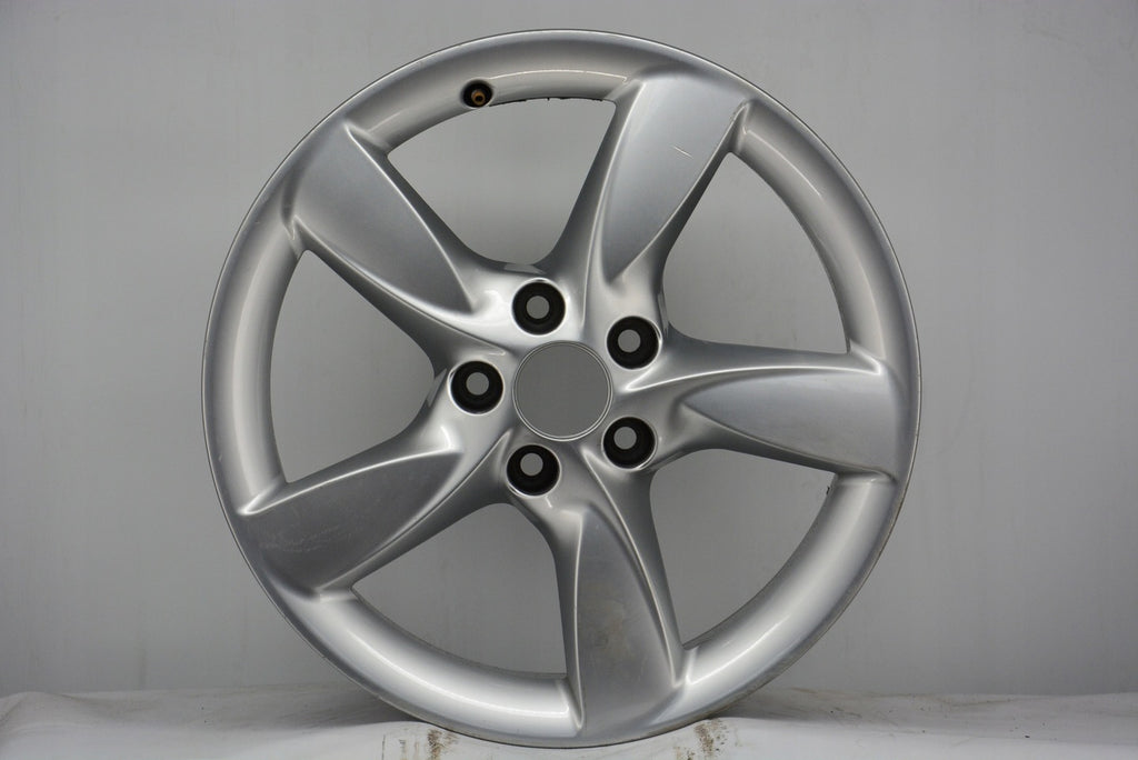 1x Alufelge 17 Zoll 7.5" 5x112 38ET Glanz Silber 4G0071497 Audi Rim Wheel