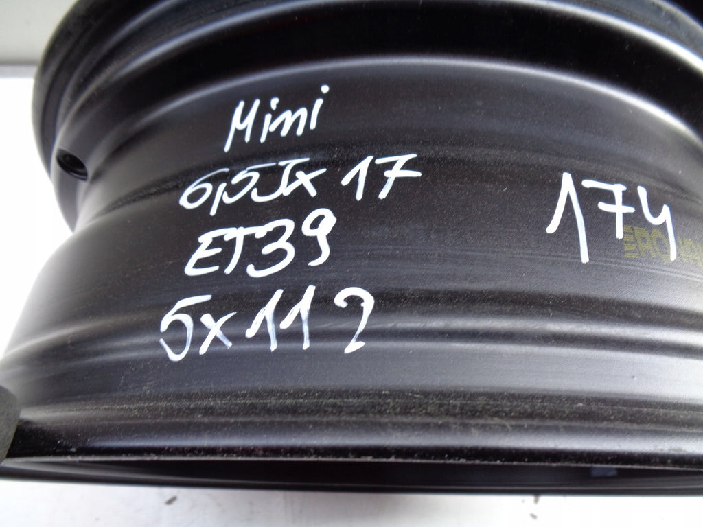 1x Alufelge 17 Zoll 6.5" 5x112 39ET 6856041 Mini Rim Wheel