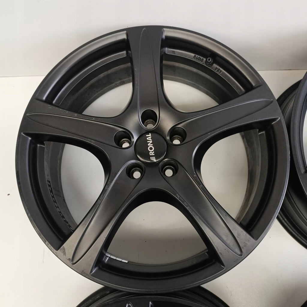 4x Alufelge 19 Zoll 7.5" 5x112 51ET Glanz Schwarz 56R9755 Audi I Rim Wheel FEL8382507997bg