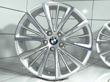 Laden Sie das Bild in den Galerie-Viewer, 4x Alufelge 18 Zoll 8.0" 5x112 30ET Glanz Silber 6867339 BMW G32 G11 G12 FEL1433204630si
