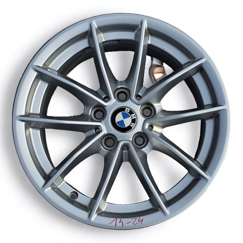 1x Alufelge 16 Zoll 6.5" 5x112 22ET Glanz Silber 6876921 BMW 3 G21 G20 Rim Wheel