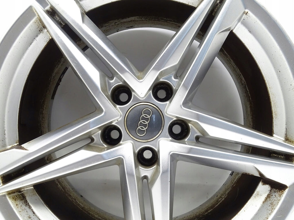 1x Alufelge 18 Zoll 8.0" 5x112 40ET Matt Silber 8W0601025R Audi A4 B9 Rim Wheel FEL5947727581ws