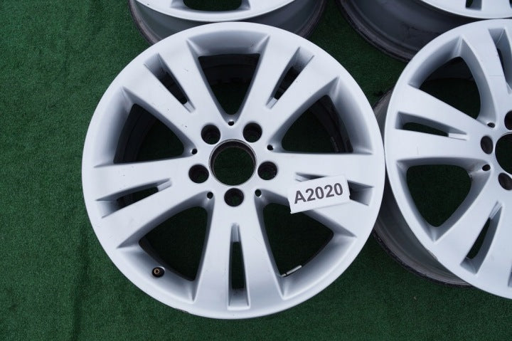 4x Alufelge 17 Zoll 7.5" 5x112 47ET Glanz Grau A2044010402 Mercedes-Benz W204 FEL4240009800ge