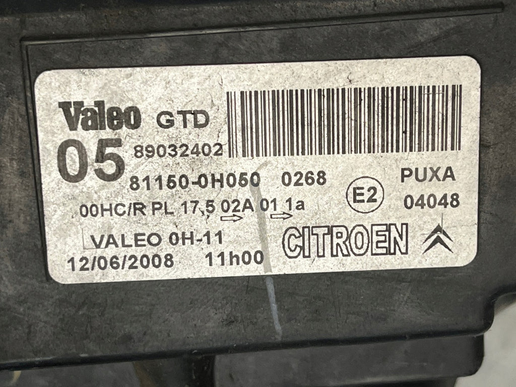 Frontscheinwerfer Citroën C1 81110-0H050 81150-0H050 Ein Satz Headlight SCH4683964886ea