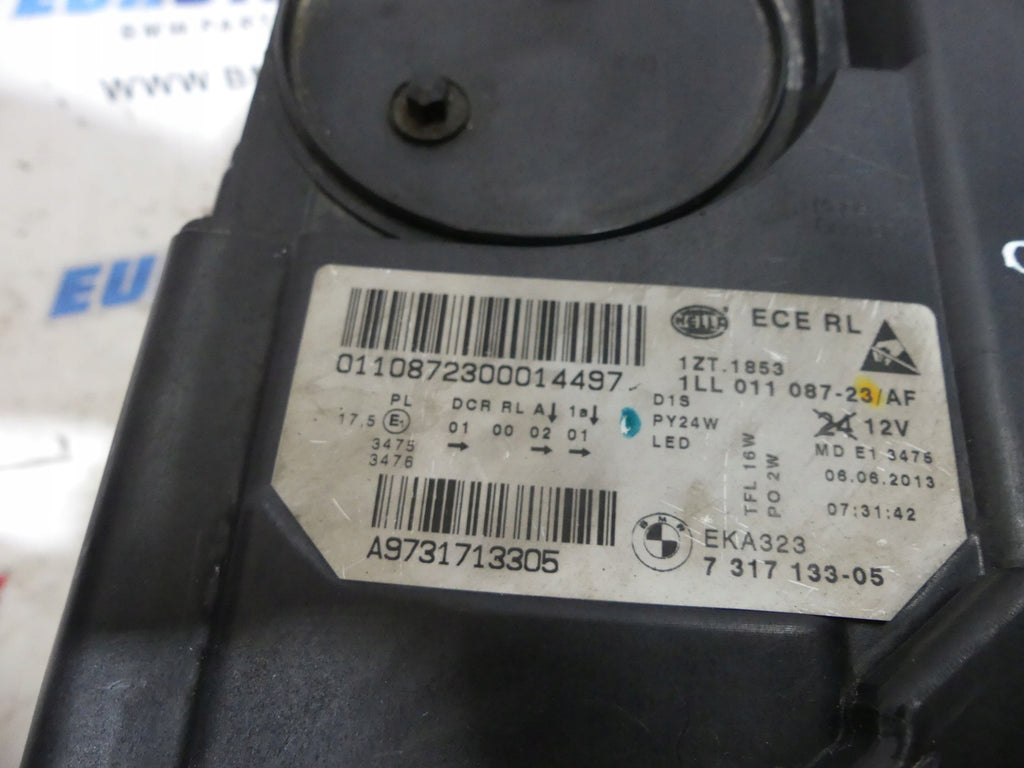 Frontscheinwerfer BMW F11 F10 7317133 7343911 Xenon Links Scheinwerfer Headlight