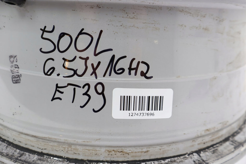 1x Alufelge 16 Zoll 6.5" 5x98 39ET Glanz Silber 735585995 Fiat 500l Rim Wheel FEL9924092075qj