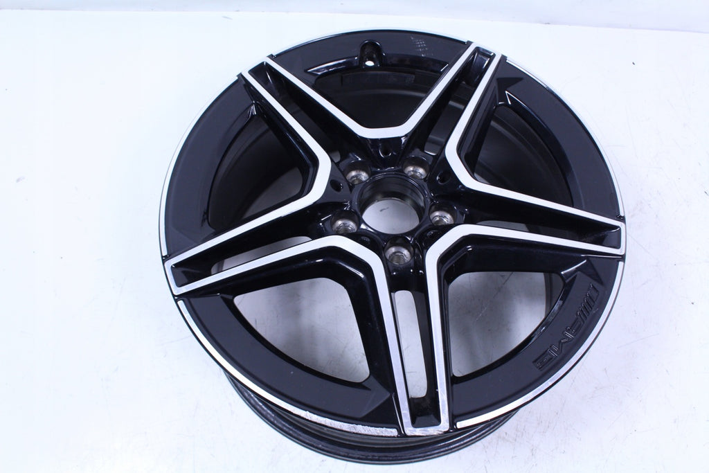 1x Alufelge 18 Zoll 8.0" 5x112 44ET Glanz Schwarz A2134016300 Mercedes-Benz W213 FEL2911563837yy