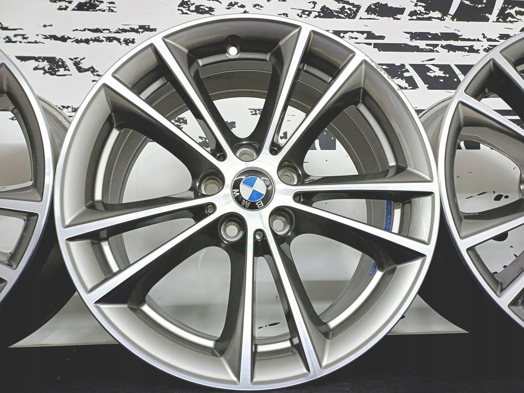 4x Alufelge 17 Zoll 7.5" 5x112 27ET Grau 66D0381 Audi C5 A4 B6 B7 4 Rim Wheel FEL5659311010im