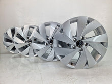 Laden Sie das Bild in den Galerie-Viewer, 4x Alufelge 17 Zoll 6.5" 5x112 46ET Glanz Silber 5H0601025B- VW I Rim Wheel FEL1989899154bg