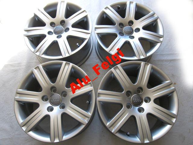 1x Alufelge 16 Zoll 7.5" 5x112 45ET Silber 4F0601025 Audi A6 A4 Rim Wheel