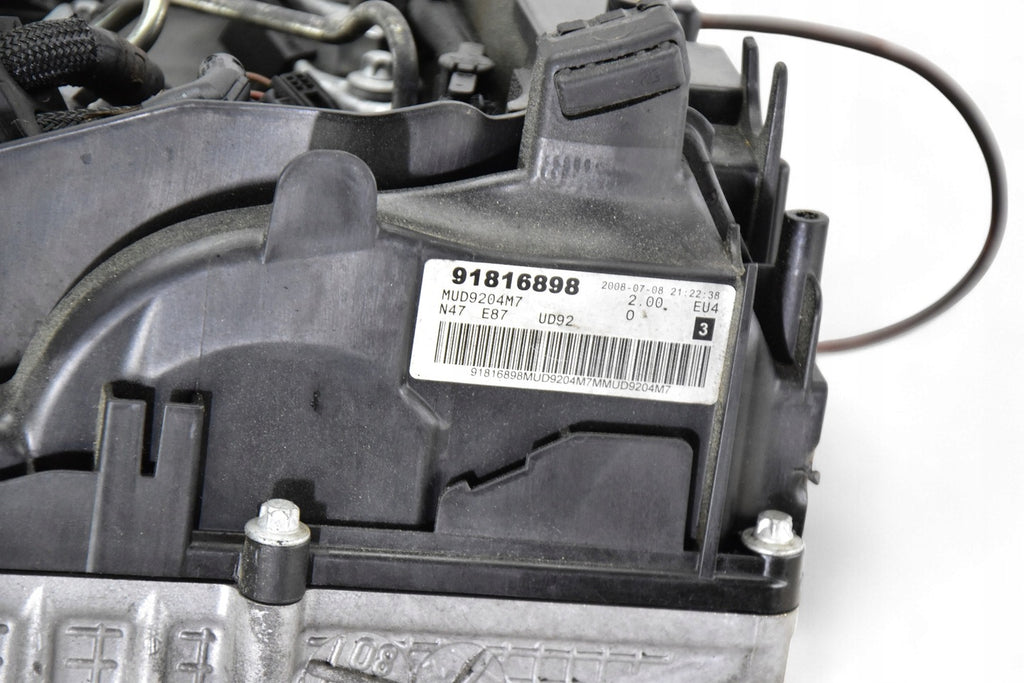 Motor BMW E83 E81 E91 E60 E90 N47D20A 2.0 177PS 153TKm 2008 Diesel Unkomplett