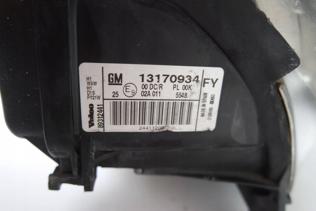 Frontscheinwerfer Opel Vectra C 13170934 Rechts Scheinwerfer Headlight SCH8909555219qy