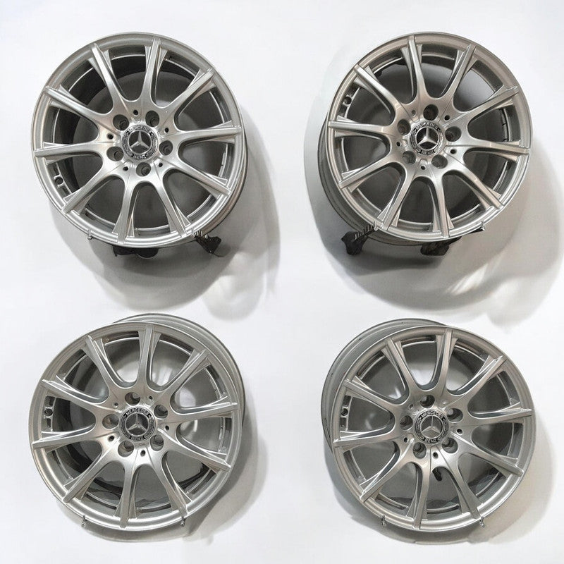 4x Alufelge 16 Zoll 6.5" 5x112 38ET A2054012400 Mercedes-Benz W176 Rim Wheel