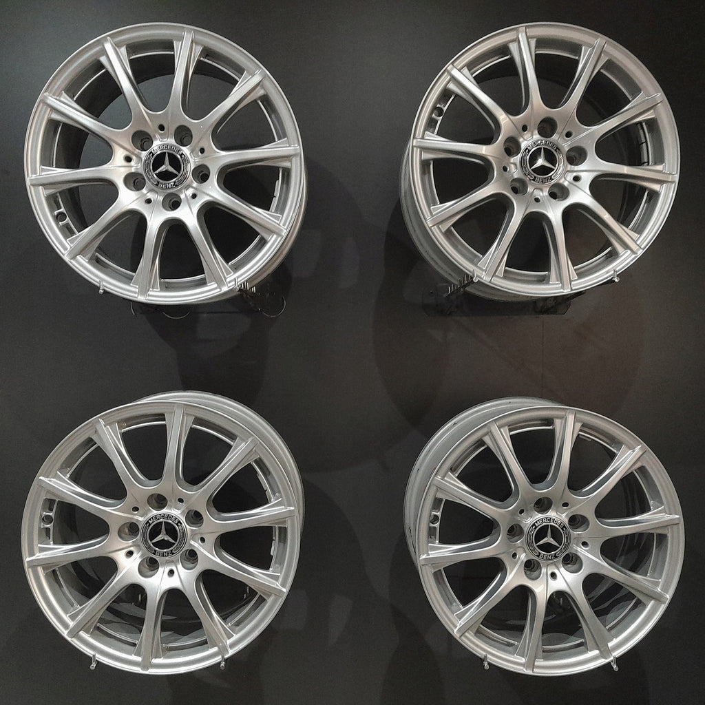 4x Alufelge 16 Zoll 6.5" 5x112 38ET A2054012400 Mercedes-Benz W176 Rim Wheel