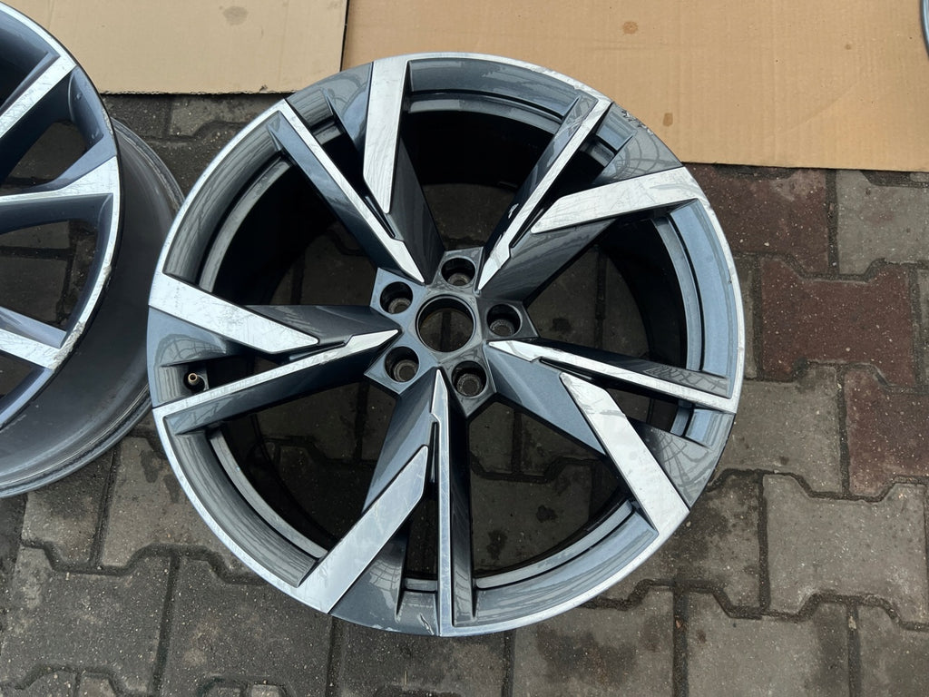 1x Alufelge 20 Zoll 9.0" 5x112 5LA601025E Skoda Enyaq Rim Wheel FEL6836387158hc