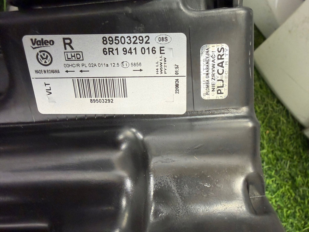 Frontscheinwerfer VW Polo 6R1941016E Rechts Scheinwerfer Headlight SCH4636790435hf