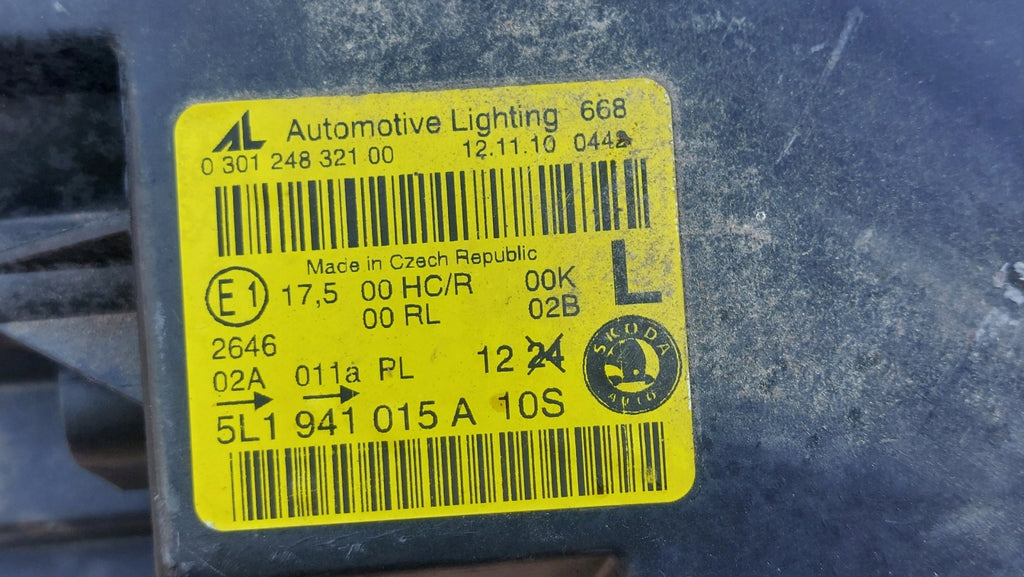 Frontscheinwerfer Skoda Yeti 5L941015A Links Scheinwerfer Headlight SCH3381071905or