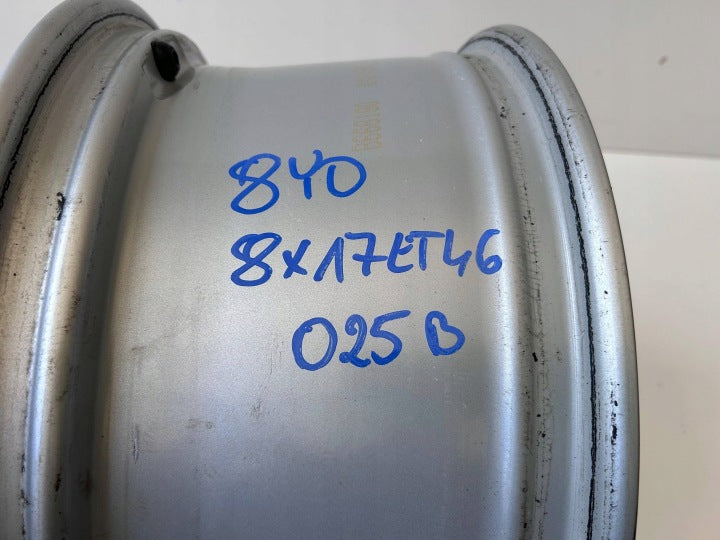 1x Alufelge 17 Zoll 8.0" 5x112 46ET Glanz Silber 8Y0601025B Audi A3 Rim Wheel FEL9414267018kw