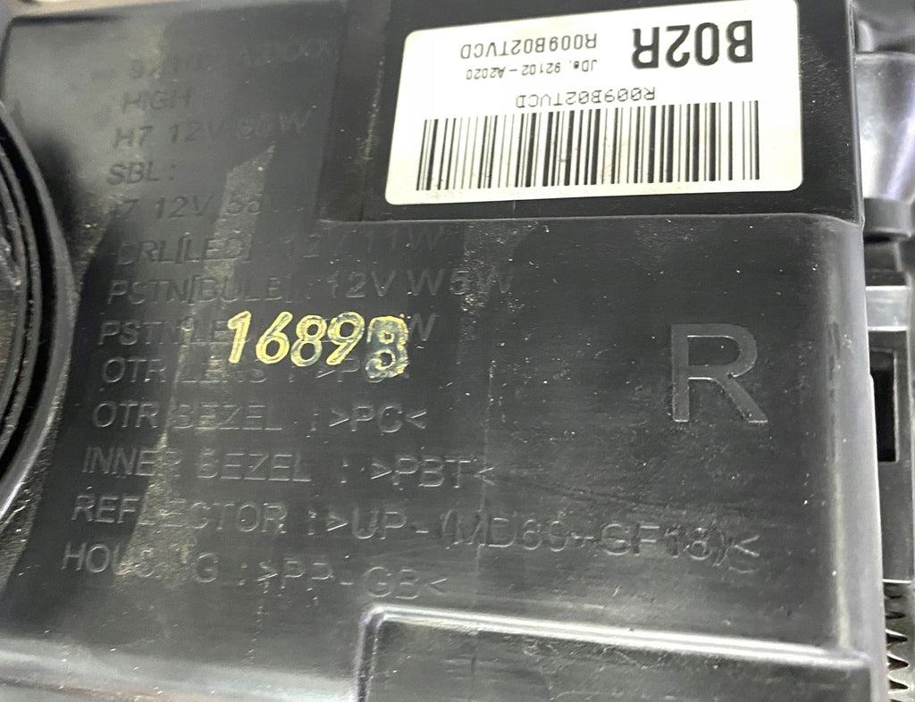 Frontscheinwerfer Kia Ceed 92102A2220 LED Ein Satz Scheinwerfer Headlight