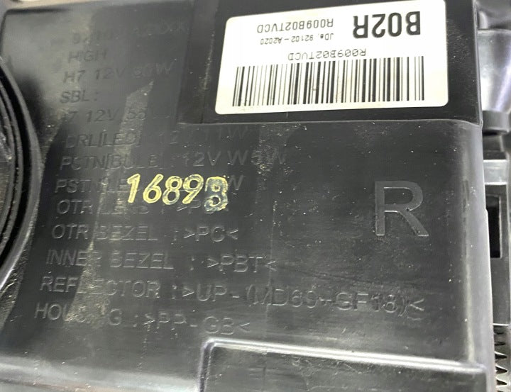 Frontscheinwerfer Kia Ceed 92102A2220 LED Rechts Scheinwerfer Headlight SCH6042519801zv