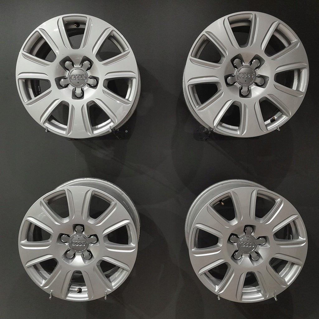 4x Alufelge 16 Zoll 6.5" 5x112 33ET Glanz Silber 8U0601025 Audi Rim Wheel FEL7747624919mx