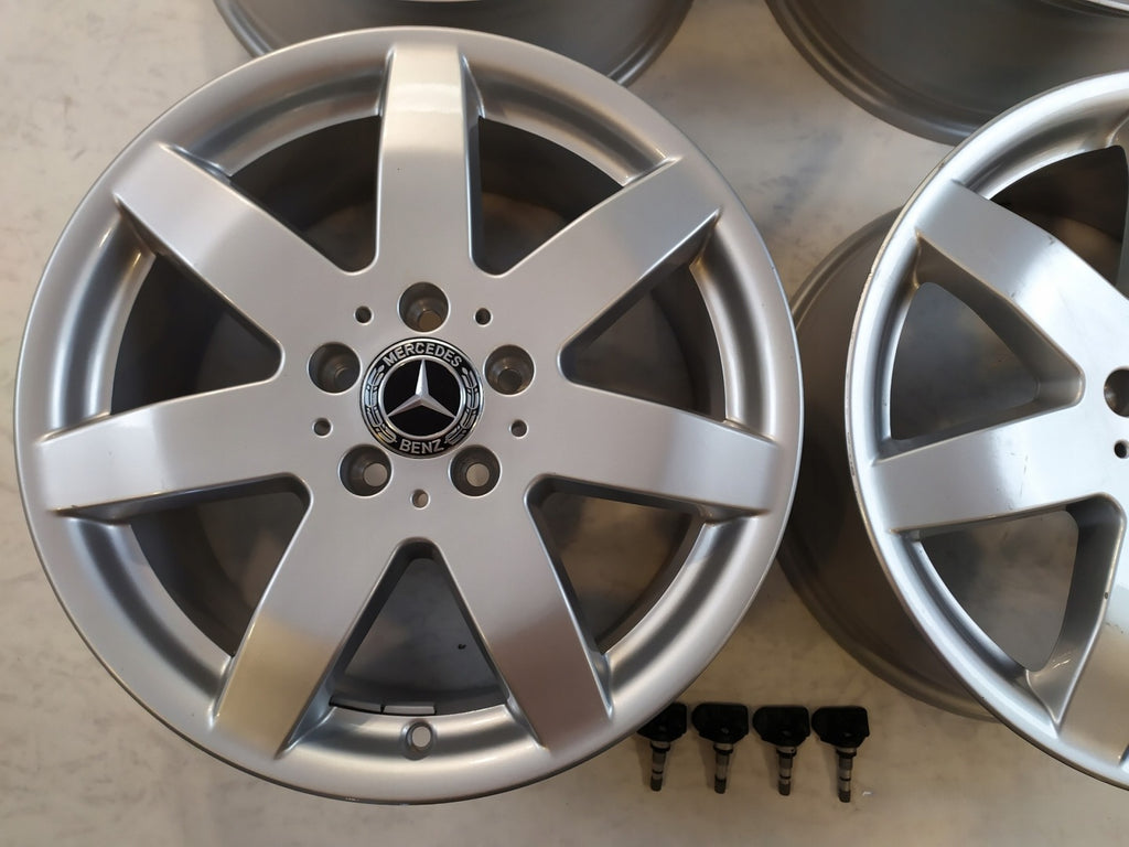 4x Alufelge 17 Zoll 7.5" 5x112 56ET A1644014502 Mercedes-Benz W164 Rim Wheel FEL5892085055rd