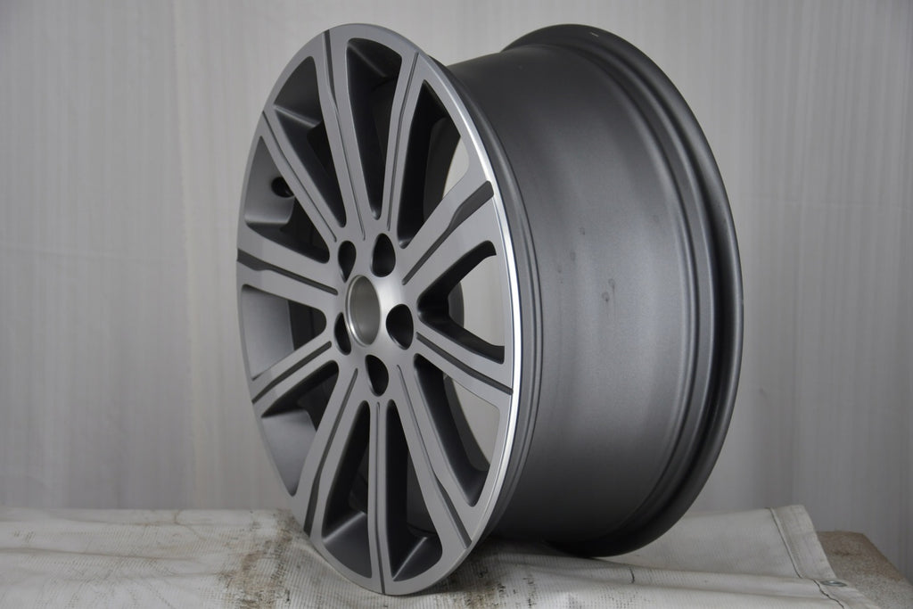 1x Alufelge 17 Zoll 7.5" 5x108 44ET Matt Silber 9677990077 Peugeot Rim Wheel FEL6873636529fo