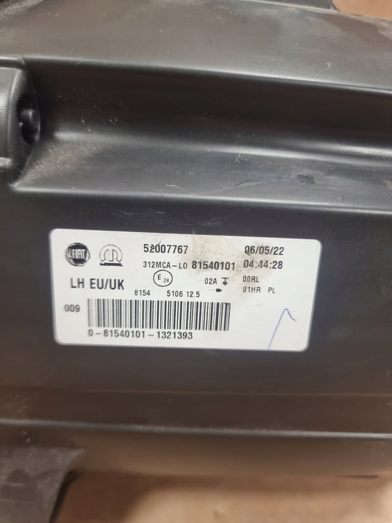 Frontscheinwerfer Fiat 500 52007767 LED Links Scheinwerfer Headlight SCH7944734370ax