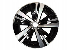 Load image into Gallery viewer, 1x Alufelge 18 Zoll 7.5" 5x108 49ET Glanz Schwarz 9809687377 Peugeot Ii FEL5283414217di