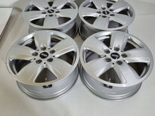 Laden Sie das Bild in den Galerie-Viewer, 4x Alufelge 16 Zoll 7.0" 5x112 47ET Glanz Silber 6877741 Mini Rim Wheel FEL4870919860hn