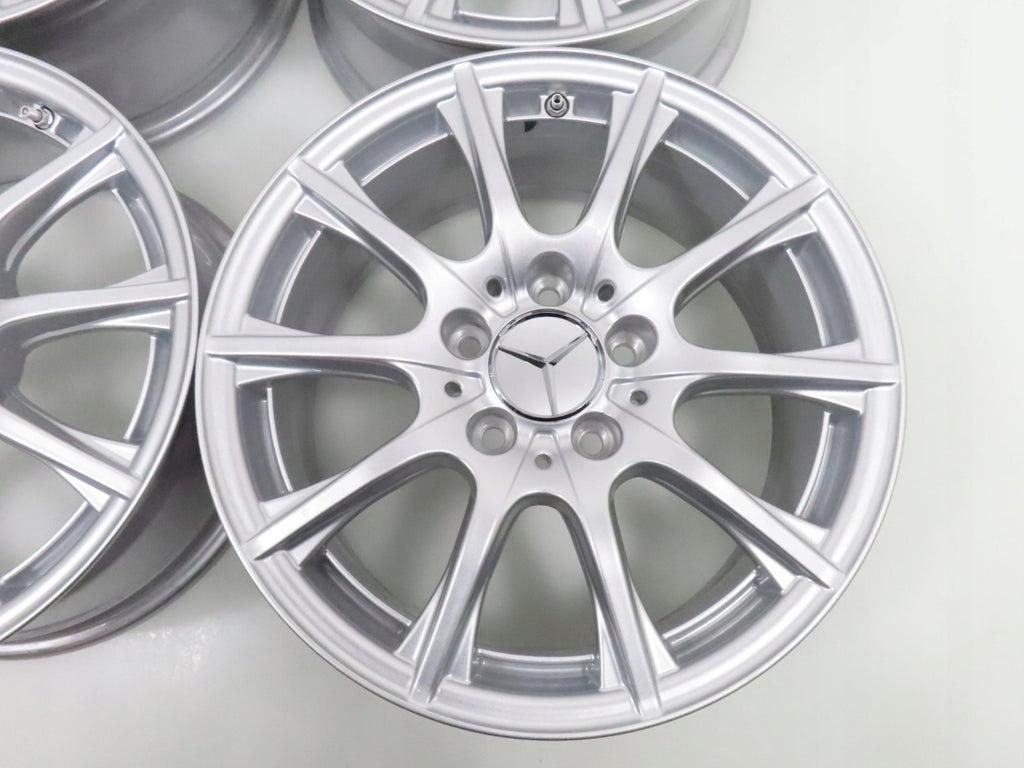 4x Alufelge 16 Zoll 6.5" 5x112 38ET A2054012400 Mercedes-Benz A205 Rim Wheel FEL2599983156pt