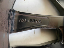 Load image into Gallery viewer, 1x Alufelge 18 Zoll 7.5&quot; 5x112 49ET Glanz Schwarz A1774012700 Mercedes-Benz W177