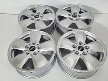 Laden Sie das Bild in den Galerie-Viewer, 4x Alufelge 15 Zoll 5.5" 5x112 46ET Glanz Silber 6855101 Mini Rim Wheel FEL6463992510ih