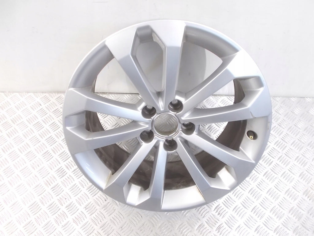 1x Alufelge 18 Zoll 8.0" 5x112 39ET Glanz Silber 8R0601025BM Audi Q5 Rim Wheel FEL3258285408ij