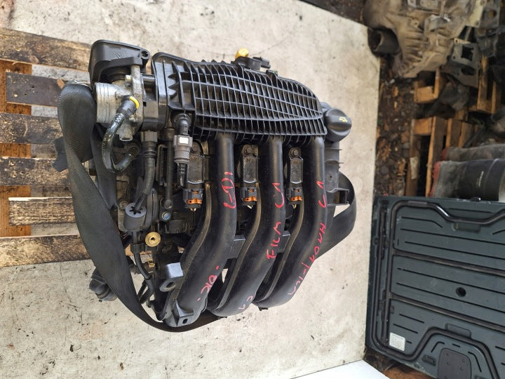 Motor Citroën C1 II 10B222M82KM 1.2 60kW 135TKm Benzin Engine Komplett MOT9695309817xw