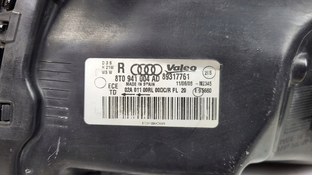 Frontscheinwerfer Audi A5 8T0941004AD-1KUD Xenon Rechts Scheinwerfer Headlight SCH7928350290ao