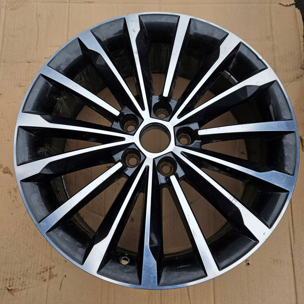 1x Alufelge 18 Zoll 7.0" 5x112 43ET Schwarz 565601025L 565601025E Skoda Kodiaq FEL5195224162vu