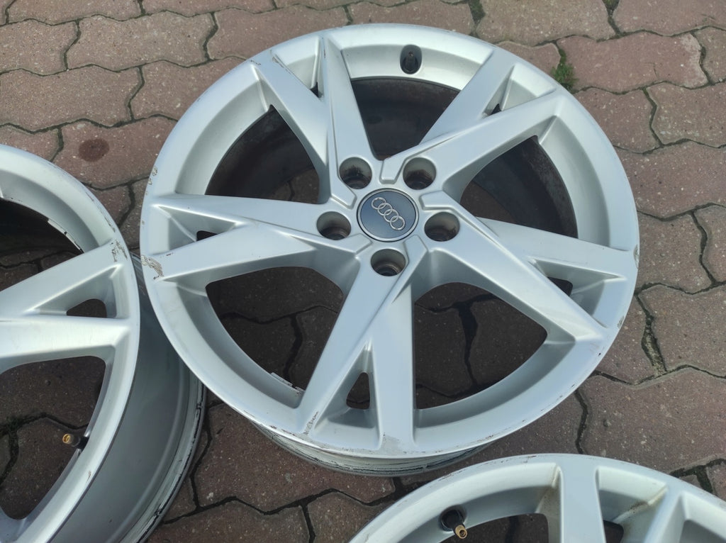 4x Alufelge 17 Zoll 7.5" 5x112 38ET Glanz Schwarz 8W0601025K Audi A4 Rim Wheel FEL9666185149en