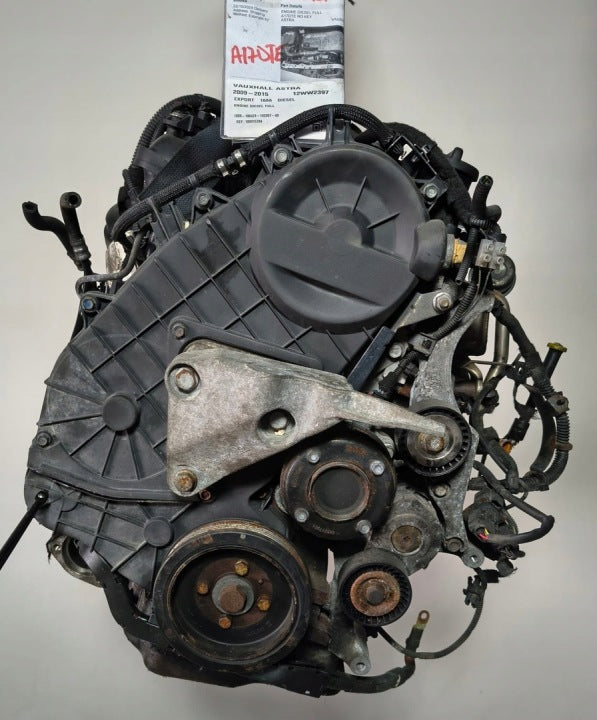 Motor Opel Astra J A17DTE 1.7 CDTI 110PS 81kW Diesel Engine Komplett MOT5741604980hg