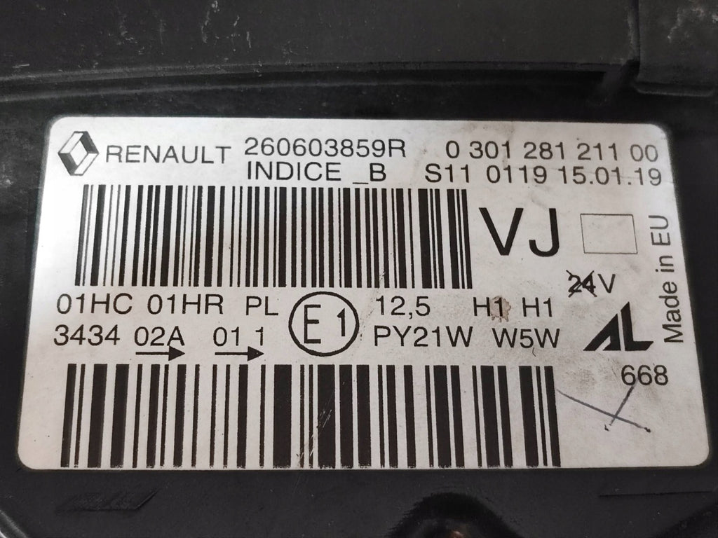 Frontscheinwerfer Renault Captur 260603859R Links Scheinwerfer Headlight SCH4224702758av