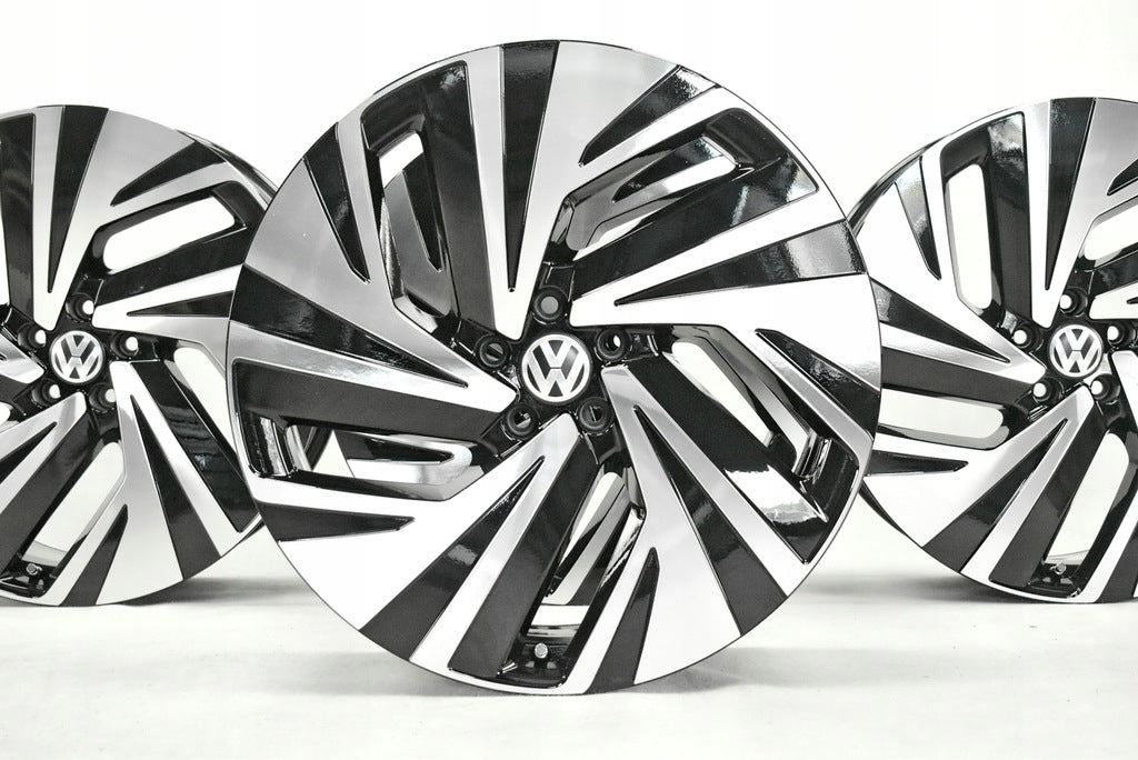 4x Alufelge 21 Zoll 9.0" 5x112 42ET Glanz Schwarz 11A601025K VW Id.4 Rim Wheel FEL2844342466fz